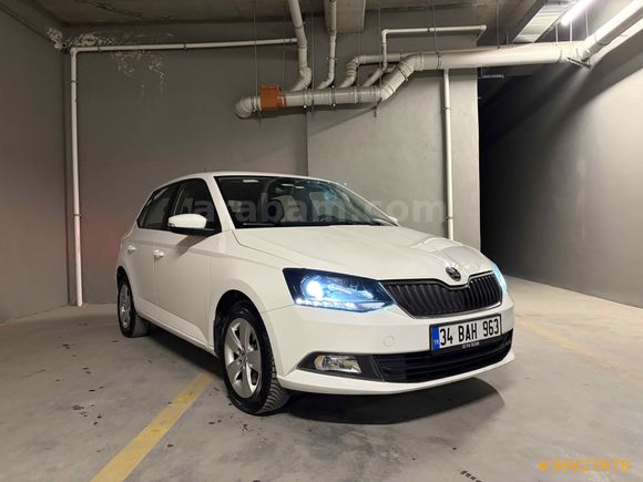 Sahibinden Skoda Fabia 1.0 Style 2017 Model 18 çıkışlı 86bin km Beyaz
