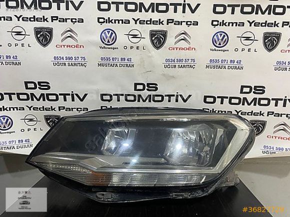 2015-2019 VW CADDY SOL FAR ORJ ÇIKMA