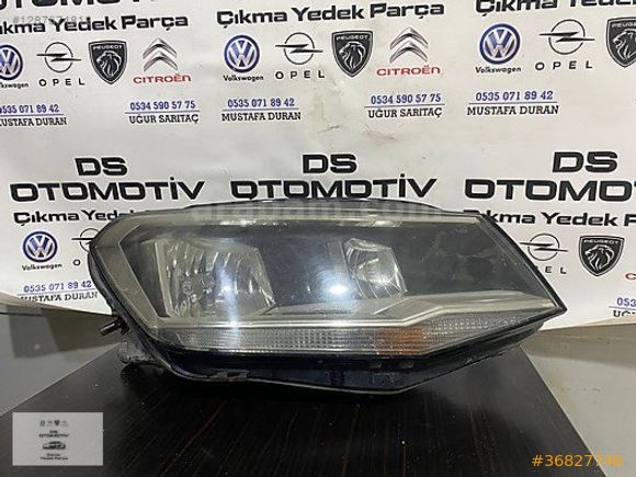 2015-2019 VW CADDY SAĞ FAR ORJ ÇIKMA