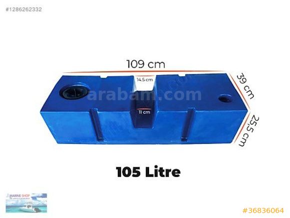 TEKNE KARAVAN SU YAKIT TANKI 100 LT