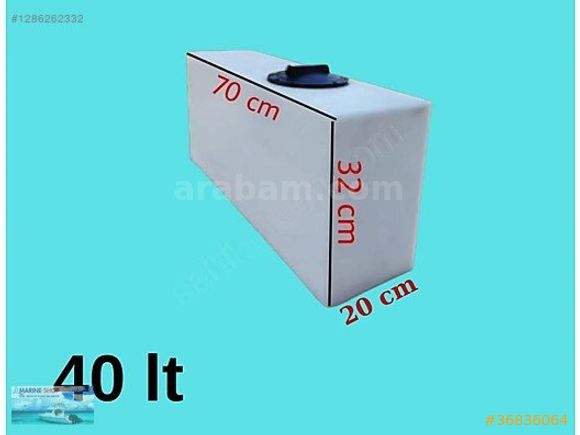 TEKNE KARAVAN SU YAKIT TANKI 100 LT