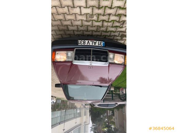 Sahibinden Mercedes - Benz E 200 1987 Model  312.000 km Bordo