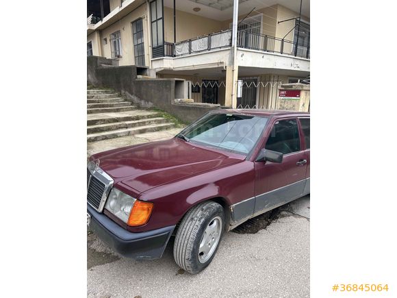 Sahibinden Mercedes - Benz E 200 1987 Model  312.000 km Bordo