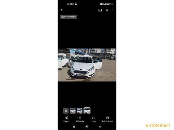 Sahibinden Ford Focus 1.6 Ti-VCT Trend X 2016 Model