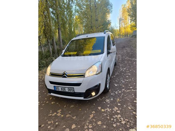 84 BİNDE HATASIZ BOYASIZ HASARSIZ Citroen Berlingo 1.6 HDi Multispace 2016 Model