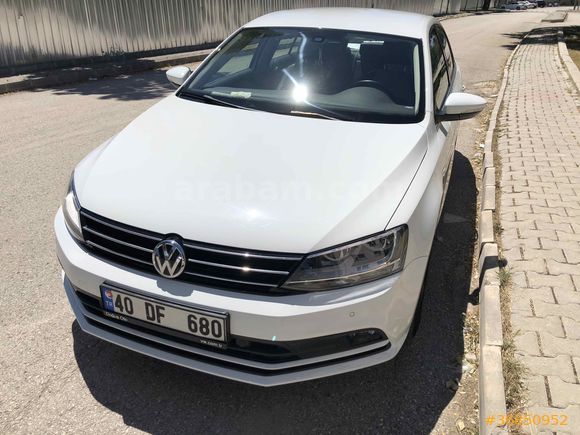 İlk Sahibinden 97 bin km 2015 Model VW Jetta 1.6 TDi Comfortline  