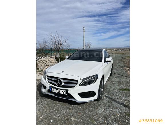 Sahibinden Mercedes - Benz C 180 AMG 2015 Model  134.000 km Beyaz
