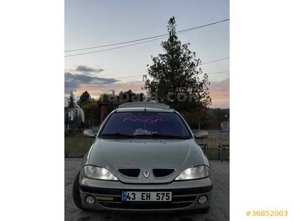 Sahibinden Renault Megane 1.6 RTE 2001 Model  268000 km Yeşil
