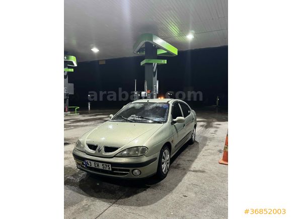 Sahibinden Renault Megane 1.6 RTE 2001 Model  268000 km Yeşil