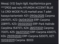 Sahibinden Hyundai Accent Blue 1.6 CRDI Mode Plus 2014 Model