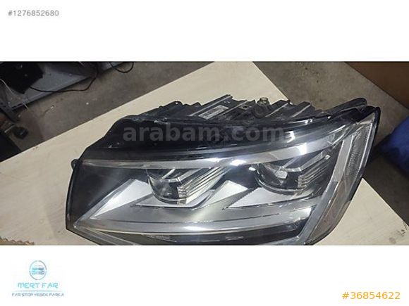 TRANSPORTER T7 CARAVELLE SOL FAR LEDLİ MERCEKLİ ÇIKMA ORJİNAL