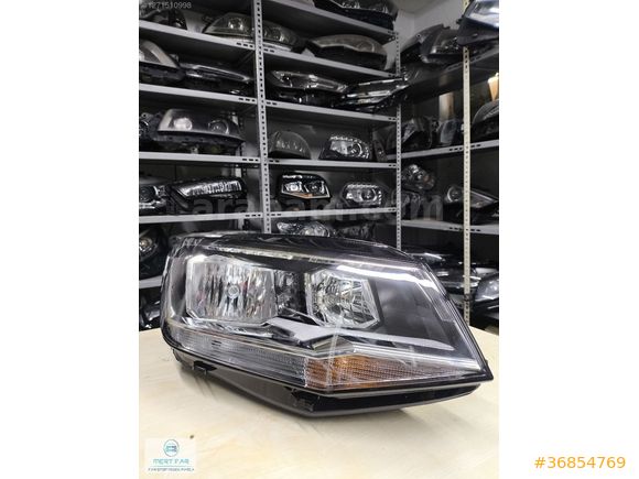 VW CADDY SAĞ FAR DÜZ ORJİNAL TERTEMİZ