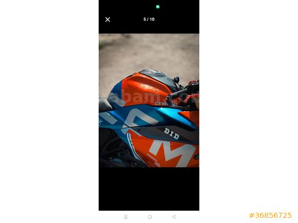 Sahibinden CFmoto 250SR