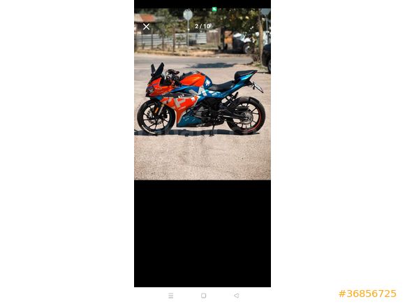 Sahibinden CFmoto 250SR