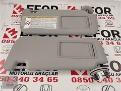 TOYOTA COROLLA SIFIR ORJİNAL GÜNEŞLİK SAĞ-SOL 07-12