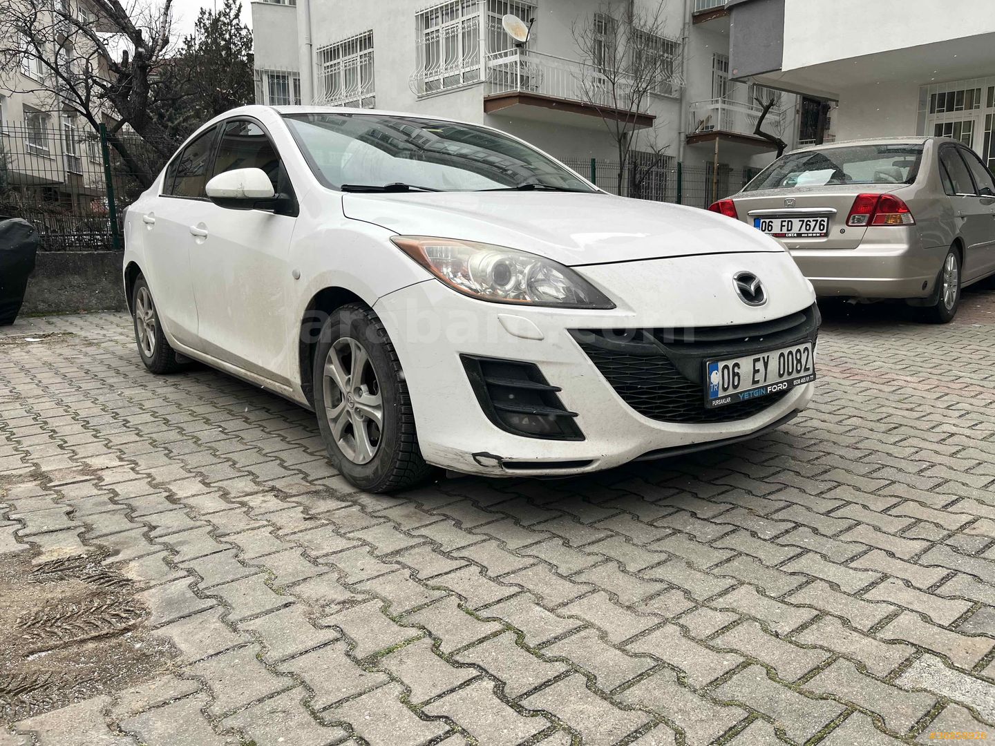 Sahibinden Mazda 3 1.6 Touring 2011 Model Ankara 250.500 km Beyaz