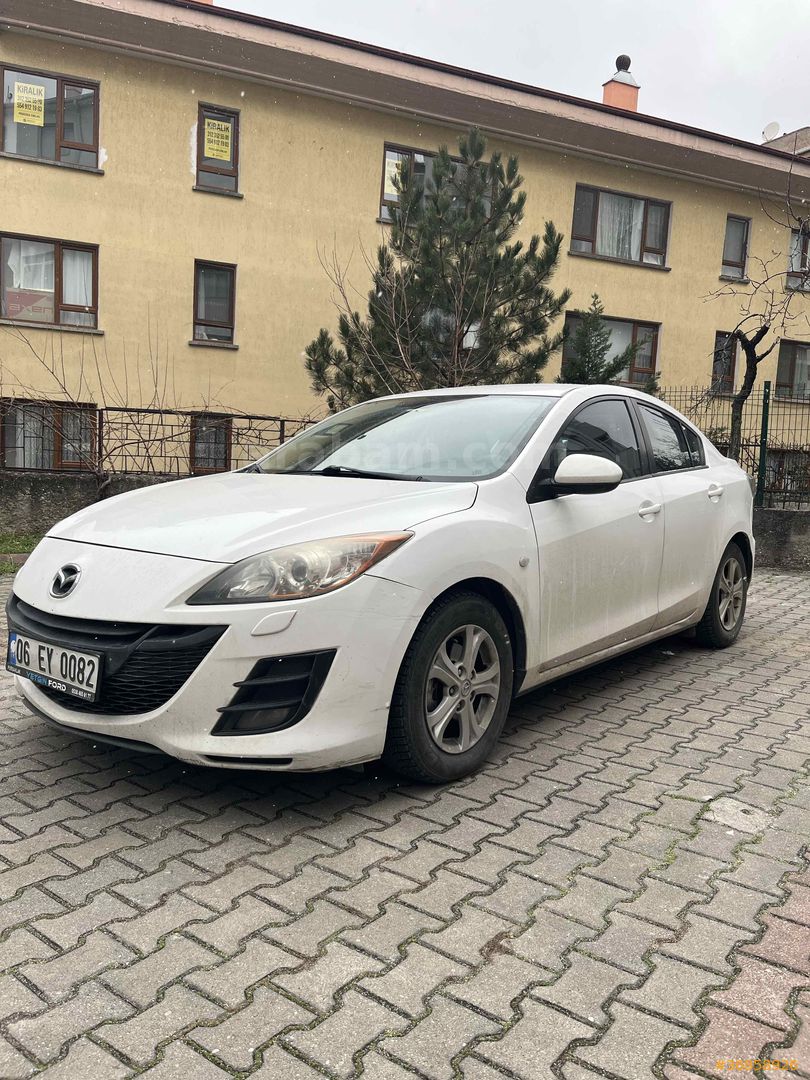 Sahibinden Mazda 3 1.6 Touring 2011 Model Ankara 245.000 km Beyaz