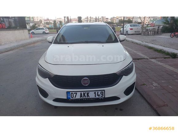 Sahibinden Fiat Egea 1.4 Fire Easy 2019 Model Antalya 145.000 km Beyaz