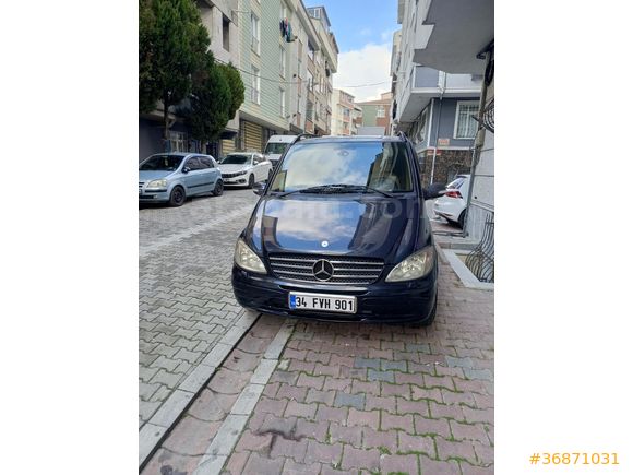 Sahibinden Mercedes - Benz Viano 2.2 CDI Ambiente Activity 2006 Model muayene sıfır tüm bakımları yapılmış hususi aile aracı olarak kullanıyorum.