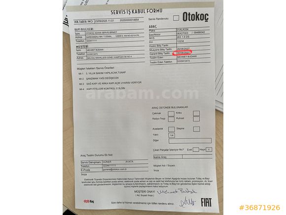 Sahibinden Fiat Doblo Cargo 1.6 Multijet Maxi Plus 2022 Model 
