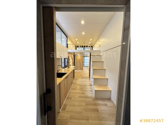 Tiny House özel yapım  10x2,5 metre Çekme İzmir