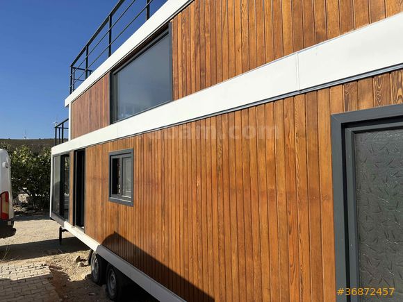 Tiny House özel yapım  10x2,5 metre Çekme İzmir