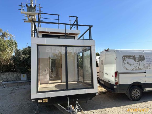Tiny House özel yapım  10x2,5 metre Çekme İzmir