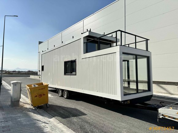 Tiny House özel yapım  10x2,5 metre Çekme İzmir