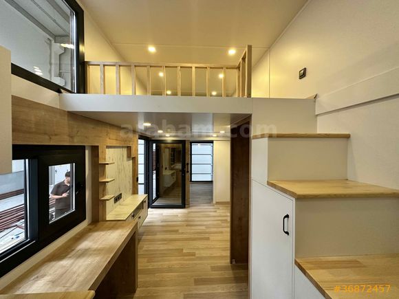 Tiny House özel yapım  10x2,5 metre Çekme İzmir