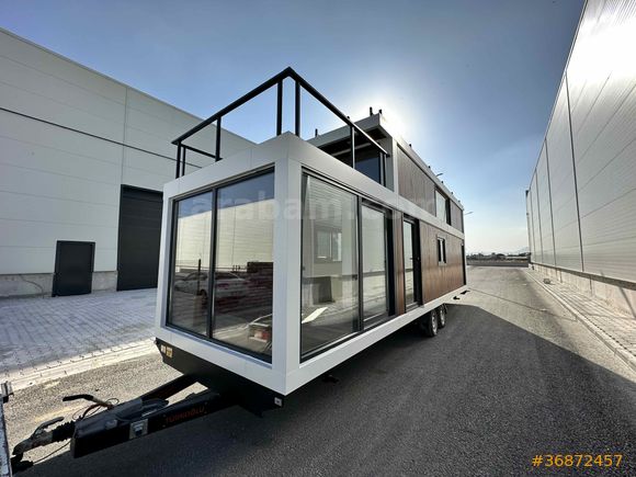 Tiny House özel yapım  10x2,5 metre Çekme İzmir
