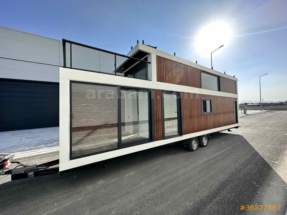 Tiny House özel yapım  10x2,5 metre Çekme İzmir