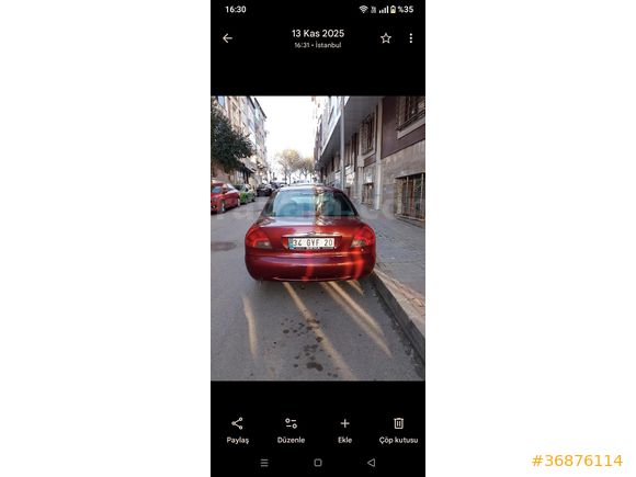 Sahibinden Ford Mondeo 2.0 GLX 1998 Model