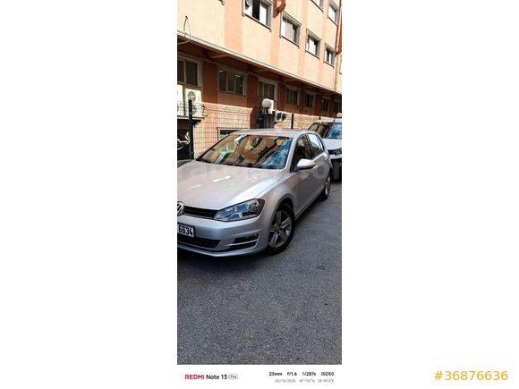 Sahibinden Volkswagen Golf 1.2 TSi Comfortline 2013 Model Ardahan 163.000 km Gri (Gümüş)