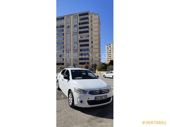 Sahibinden Citroen C-Elysee 1.6 HDi Exclusive 2016 Model