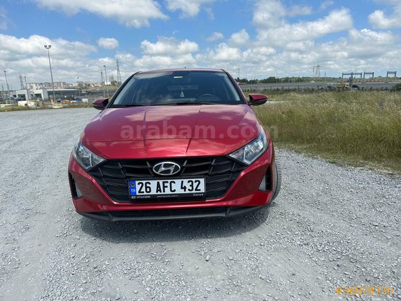 Sahibinden Hyundai i20 1.4 MPI Style 2020 Model  100.000 km Bordo