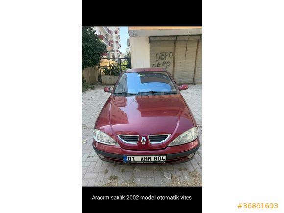 Sahibinden Renault Megane 1.6 RTE 2002 Model