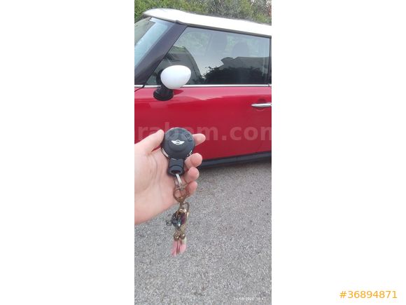 Sahibinden Değişensiz Mini Cooper 1.6 2009 Model  189.000 km Kırmızı