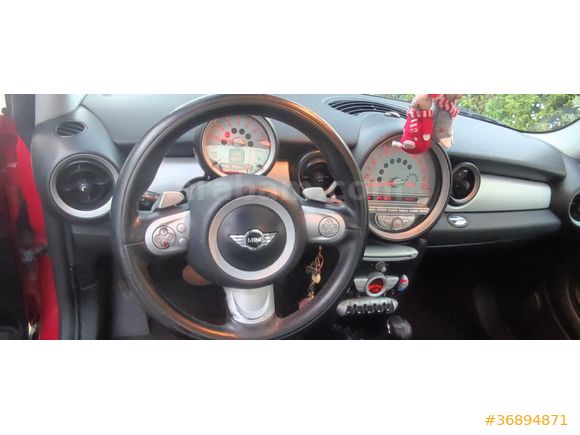 Sahibinden Değişensiz Mini Cooper 1.6 2009 Model  189.000 km Kırmızı