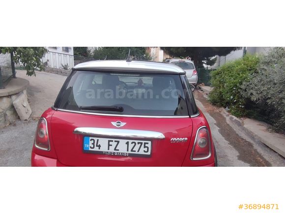 Sahibinden Değişensiz Mini Cooper 1.6 2009 Model  189.000 km Kırmızı