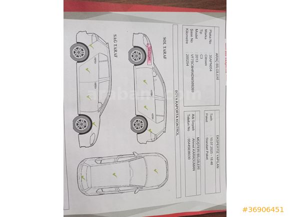 Sahibinden Citroen C3 1.4 HDi Attraction 2013 Model İzmir