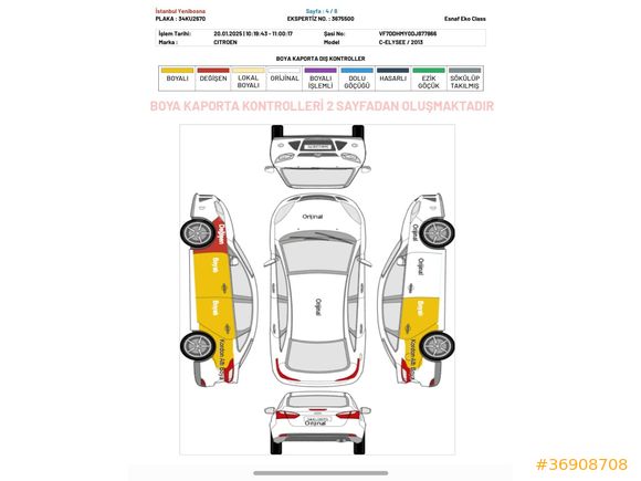 Sahibinden Citroen C-Elysee 1.2 VTi Comfort 2013 Model