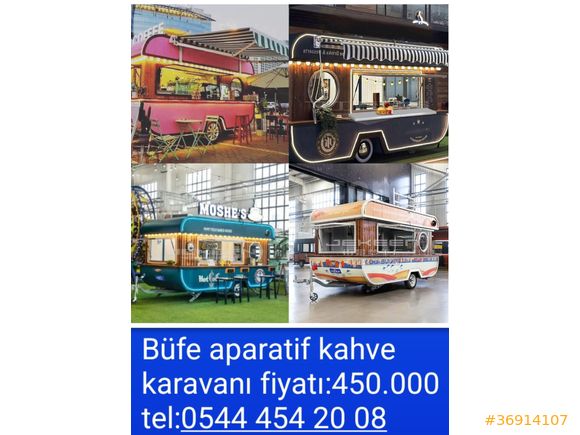 Büfe apaaratif karavanı