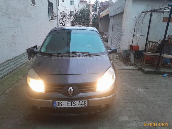 Sahibinden Renault Scenic 1.6 Privilege 2006 Model  166.000 km Füme