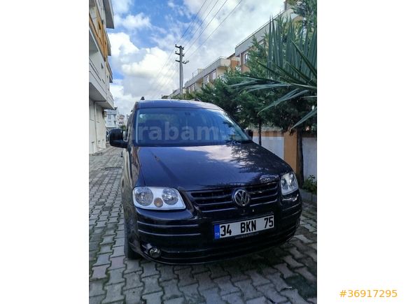 Sahibinden Volkswagen Caddy 1.9 TDI Kombi Life 2010 Model  217.600 km Siyah