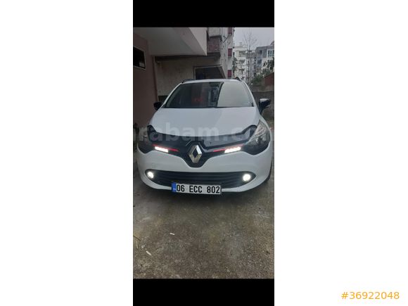 Sahibinden Renault Clio 1.5 dCi SportTourer Joy 2014 Model  130.000 km Beyaz