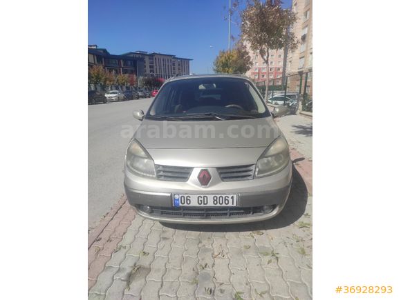 2007 Reno Scenic 1.5 dCi Full. Takasa açık