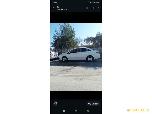 Sahibinden Fiat Linea 1.3 Multijet Urban 2014 Model  163.000 km Beyaz