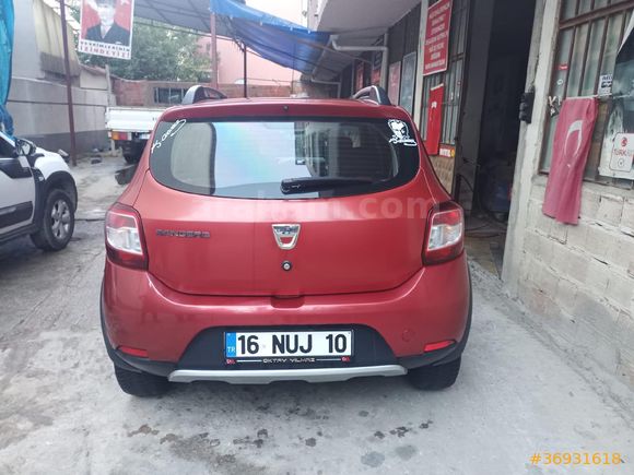 Sahibinden Dacia Sandero 1.5 dCi Stepway 2015 Model