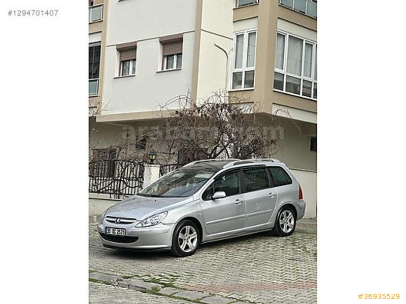 Galeriden Peugeot 307 1.6 Pack 2004 Model İzmir 282.000 km Gri