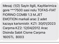 Sahibinden Fiat Fiorino  1.3 Multijet kombi 2009 Model Trabzon